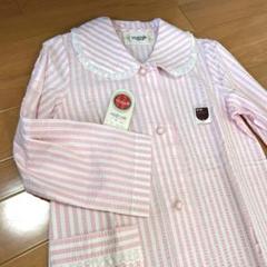 新品 ワコール Wacoal 長袖 ネグリジェ M 綿100% ピンクパジャマ