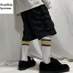 90s Vintage ナイロン カーゴショーツ バギーパンツ Tech タック