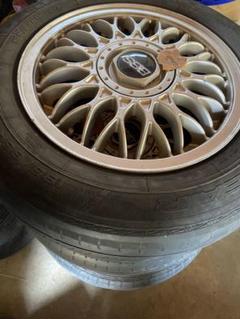 スバル OP BBS A33 PCD100 5穴 バリ溝 205/55R16 - メルカリ