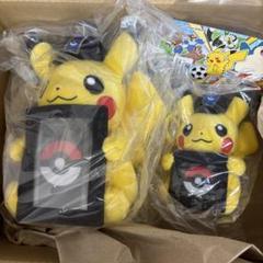 ぬいぐるみカードスタンド マスコットコインホルダー ピカチュウ　ポケセン限定