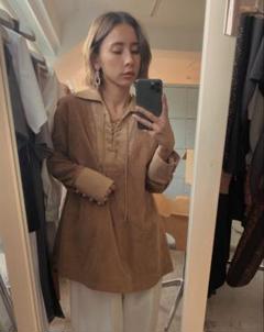 全国送料無料 Ameri VINTAGE メルカリ - TOP TUNIC SKIPPER シャツ+ブラウス(長袖+七分)