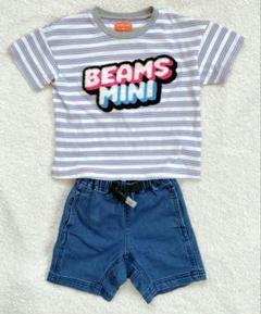 最終値下げ　BEAMS Tシャツ ハーフパンツ　セット売り　90 100