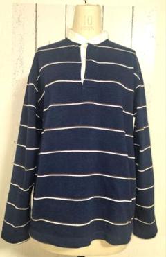 未使用タグ付き　BARBARAN ネイビー ラガーシャツ 七分袖 美品】ZARA MAN ザラ 蛇柄長袖シャツ メンズ ネイビー紺 ボタン