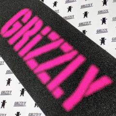 スケボー デッキテープ グリズリー Blurry Griptape ビンク