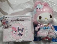 サンリオ和ロリスタイルバニティポーチとBIGぬいぐるみセット