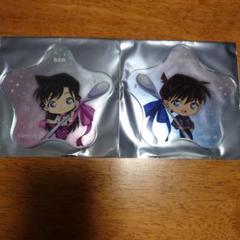コナン ケーキ アクリルコースター 工藤新一 毛利蘭 - メルカリ