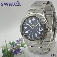 電池交換済 218 訳あり swatch スウォッチ SWISS メンズ 腕時計のサムネイル