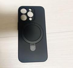 iPhone15 リング付きマグネット式シリコンスマホケース