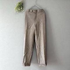 ディファレンス［XL］美品　日本製高級　薄手ウール100スラックス　スーツパンツ