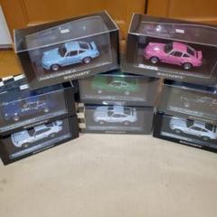 MINICHAMPS ポルシェ911カレラRSR ミニカー8台Set、ピンク MINICHAMPS ポルシェ911カレラRSR ミニカー8台Set、ピンク