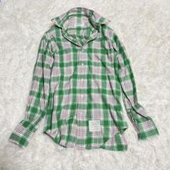 トムブラウン THOM BROWNE ライトネルBDシャツ マドラスチェック