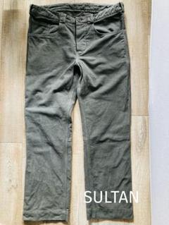 スルタンSULTAN チノパングリーンサイズL