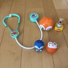 アンパンマン 聴診器とキャラクター人形セット