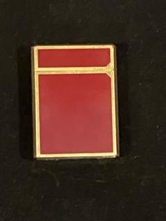 S.T. Dupont ライター 赤　都彭 S.T.Dupont デュポン 都彭 赤漆 ゴールドライン ガスライター