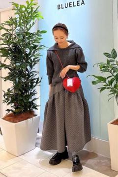 Bluelea sailor collar rib knit - メルカリ