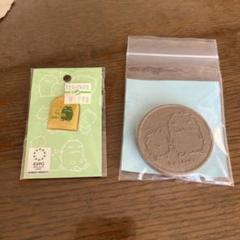 ピンバッジ　陶貨　モリコロ
