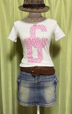 超美品★J'ADORE DIOR ちびTシャツ ★00's／y2k／平成ギャル 超美品☆J'ADORE DIOR ちびTシャツ ☆00's／y2k／平成ギャル