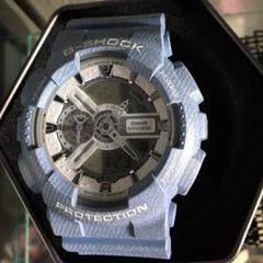 【希少美品】G-SHOCK デニム柄　箱付き ペアルックもできる！デニム柄の新作G-SHOCKが可愛い。 | DRESS
