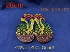 スマイリーフェイス SMILE ビーチサンダル 28cmのサムネイル