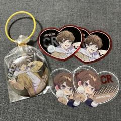 ⭐︎CR GIGO コラボグッズ　缶バッジセット 5個セット】 Crazy Raccoon じゃすぱー グリッター缶バッジ CR