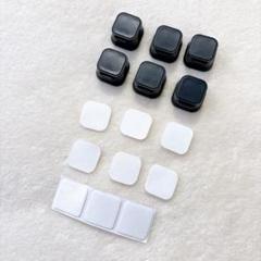 ❣️ケーブルホルダー マグネットクリップ 6個入り　ブラック 収納 固定