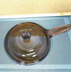 ⭐︎パイレックス　ガラス製片手鍋　17cm Pyrex (パイレックス) ガラス片手鍋 オールドパイレックス