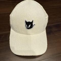 中古 ワック WAAC キャップ フリー ホワイト 白 刺しゅうロゴ