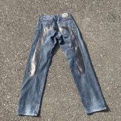 エビス　evisu 希少　ブラックレザー　ビックカモメ エビスevisu 希少ブラックレザービックカモメ