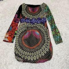 desigual デシグアル　花柄　ワンピース　総柄