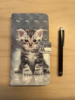 子猫デザイン Androidスマホケース