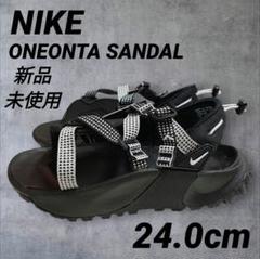 新品 NIKE ナイキ オニオンタ サンダル ブラック 24.0cm