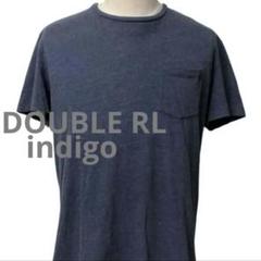 DOUBLERL/RRL インディゴ コットンスラブ クルーネックT