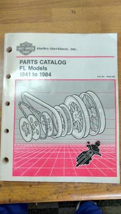 Harley-Davidson FLモデル部品カタログ 1941-1984