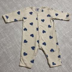 楽天市場】ハートプリント足なしロンパース PETIT BATEAU