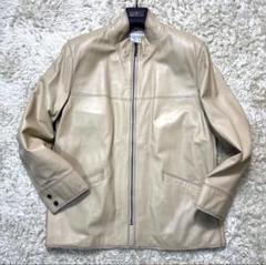 【送料無料/新品】 未使用保管品♠️BALMA IN バルマン 極上ラム革 ライダーズ ジャケット・アウター