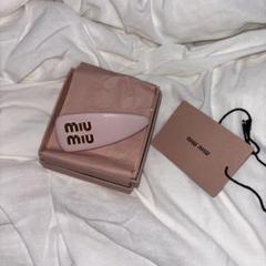 miu miu ヘアピン 正規品 ピンク