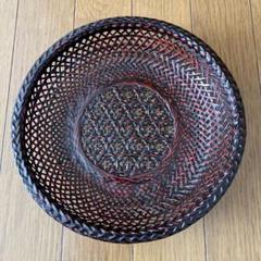 【未使用】らんたい漆器 お盆　籃胎漆器　4枚セット 籃胎漆器 らんたい漆器 お盆 丸盆 菓子籠 茶托 伝統工芸｜Yahoo