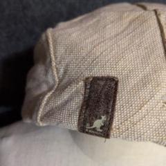 KANGOL ベージュ コットン リネン　ハンチング帽 カンゴール