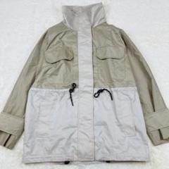 エイチアンドエム Ｈ＆Ｍ ベージュ バイカラー マウンテンパーカー 27-1