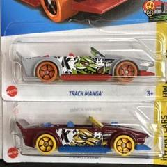 ホットウィール　ミニカー　アメリカ版　 トラック マンガ　2台セット
