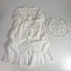 子供服 50㎝ お祝い着 退院着 セレモニードレス お宮参り F1A391