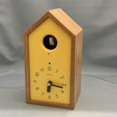 【美品】鳩時計　カッコースタイル136　4MH401NC33　リズム時計工業