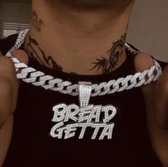 【BREAD GETTA】稼ぐ者の信念を首元に グリッターチェーン　ブリンブリン