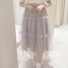 最終価格 evelyn エブリン チュールスカートのサムネイル