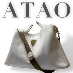 最終お値下げアタオ　ショルダーバッグ　2way レザー　パイソン　エルヴィ 2025年最新】ATAO レディース ショルダーバッグの人気アイテム