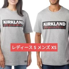 新品 コストコ カークランド ロゴTシャツ メンズXS レディースS