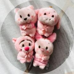 うるぽちゃちゃん　プーさん　ティガー　イーヨー　SAKURA さくら　ディズニー 桜の下でティーパーティーを楽しむプーさんたちがテーマ