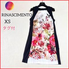 タグ付✨リナシメント RINASCIMENTO タイト　膝丈　花柄　ワンピース