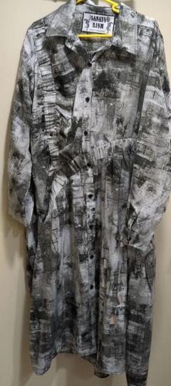 サナトリウム　ロングシャツワンピース　SANATORIUM サナトリウム ロングシャツワンピース SANATORIUM - メルカリ