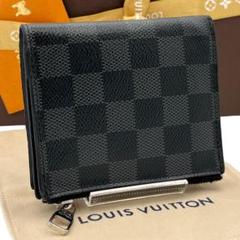 ルイヴィトン ダミエグラフィット ポルトフォイユ スマート コンパクト二つ折財布